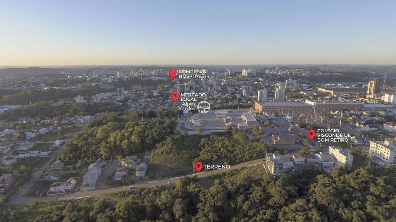 Imagem Terreno à venda, 881 m2 por R$ 270.000 - Santa Rita - Bento Gonçalves/RS