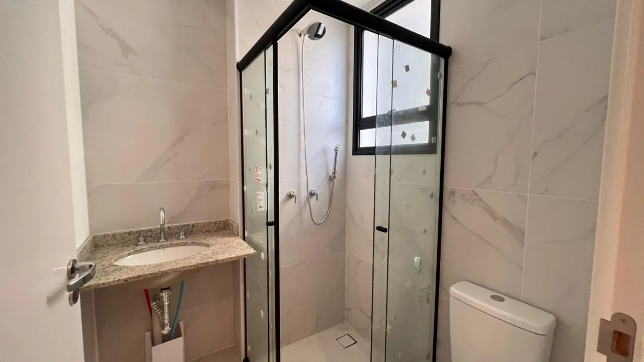 Imagem Apartamento Novo de 67 m² com Suíte, Sacada Gourmet, 2 Vagas e Depósito no Biarritz Campolim
