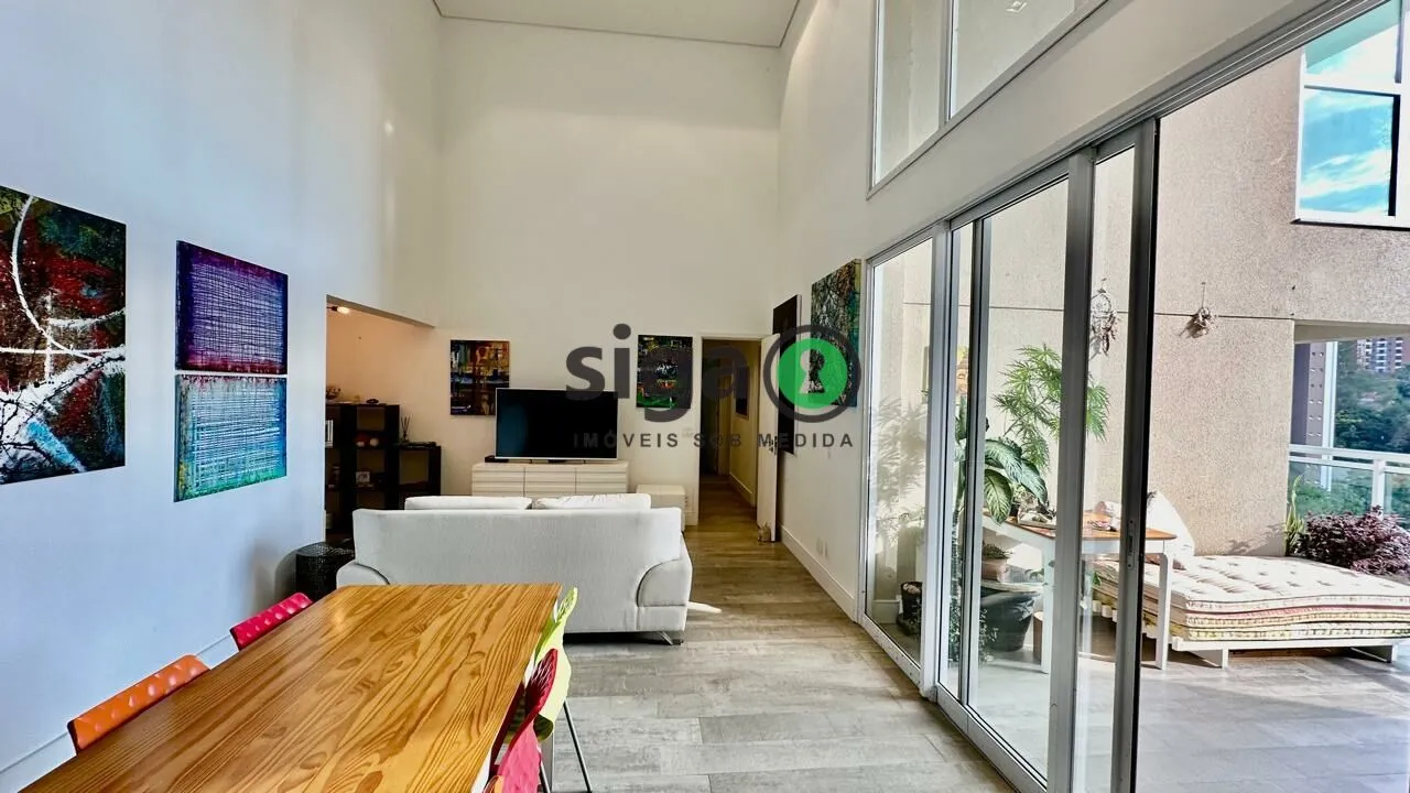 Foto do imóvel Apartamento à venda com pé direito duplo, 3 quartos e 148m2 no Panamby