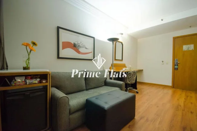 Imagem Flat disponível para venda no Estanplaza International na Chácara Santo Antônio, com 30m², 1 dormitório e 1 vaga