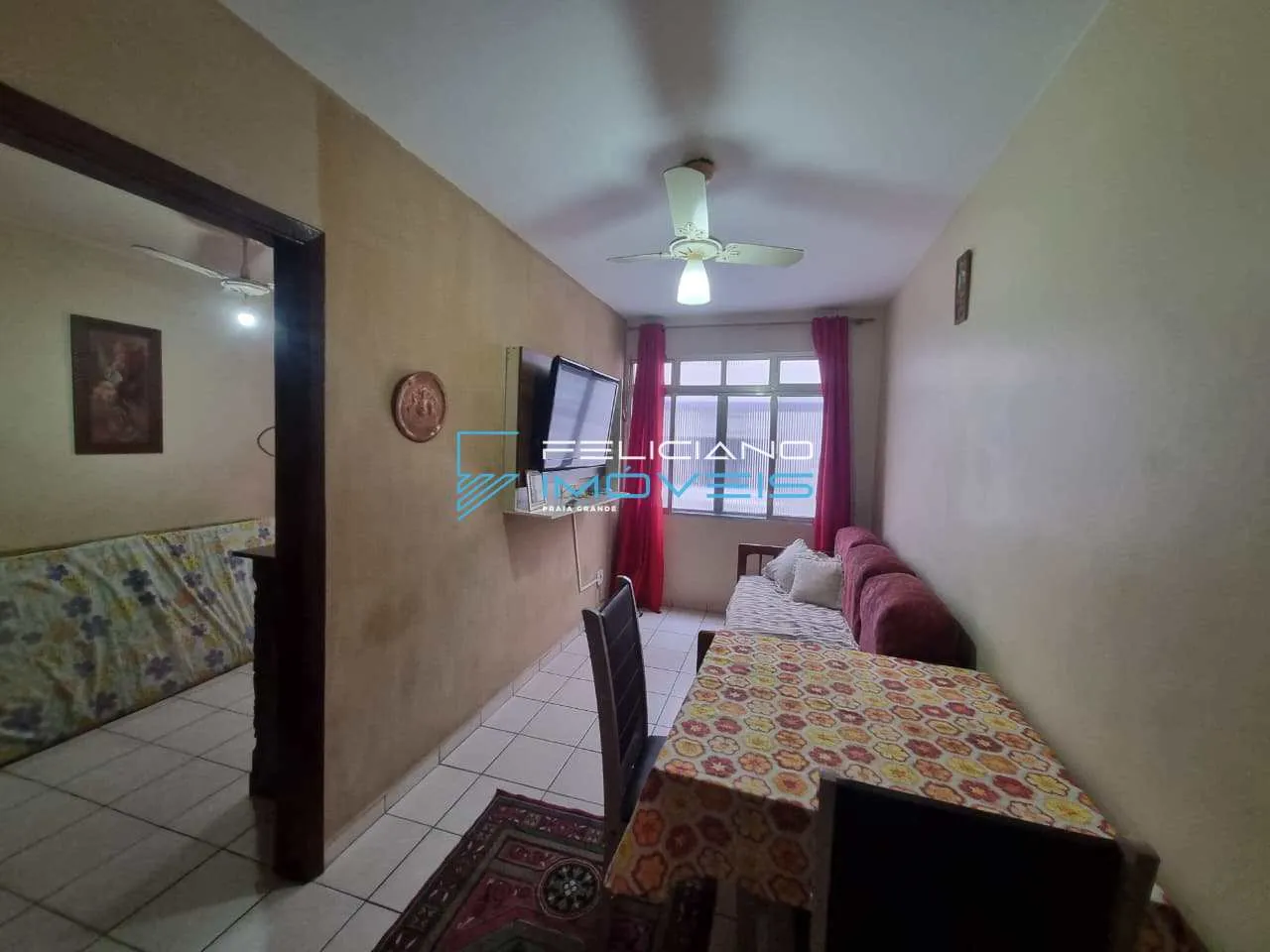 Imagem Apartamento com 1 quarto, Canto do Forte, Praia Grande - R$ 235 mil, Cod: 6894