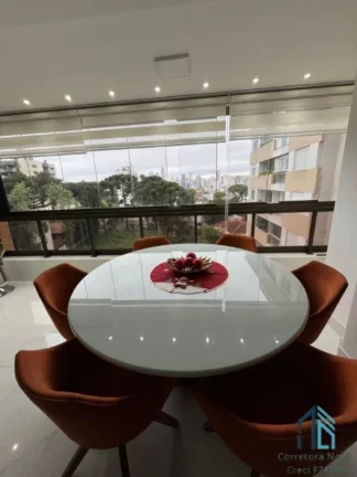 Imagem Apartamento com Ampla Sacada, Semi mobiliado, 02 quartos c/suíte em Curitiba PR