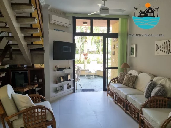 Imagem Casa em condomínio para locação em Juquehy com 4 dormitórios, 2 suítes, 400m da praia - Acomodação 8 pessoas | Juquehy Imobiliária