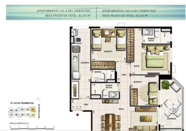 Imagem COBERTURA RESIDENCIAL em Rio de Janeiro - RJ, Recreio dos Bandeirantes