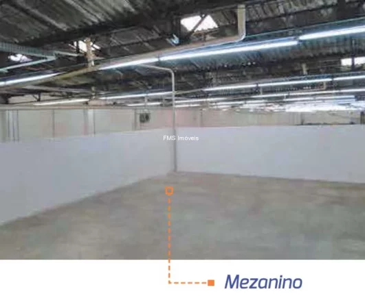 Imagem Galpão com 4642m2 no Belém/SP.
