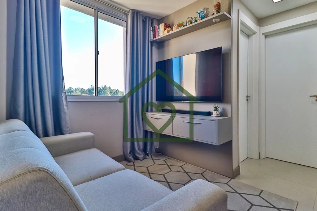 Imagem Excelente apartamento à venda no Vivaz Ecoville. 
Localizado na Alameda Três de Outubro, no bairro...