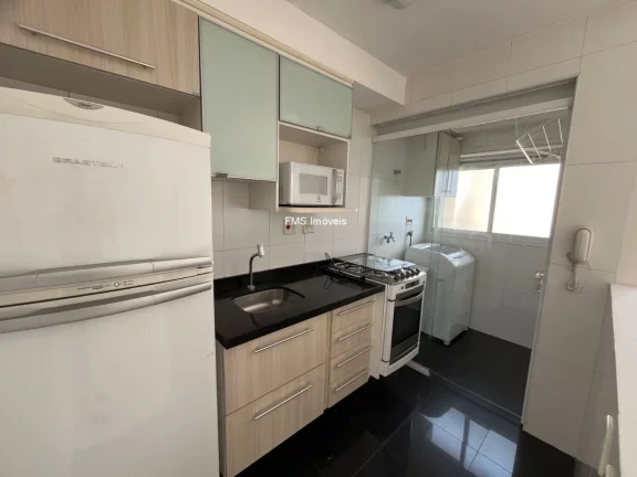 Imagem Apartamento para locação em Moema, com 1 quarto, 1 banheiro, 1 vaga de garagem.