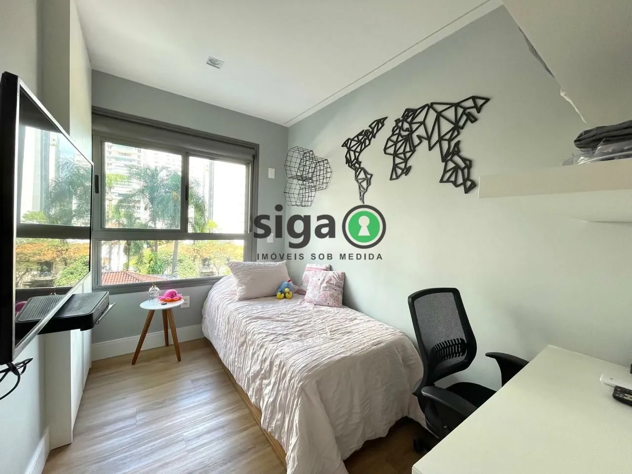 Imagem Apto à venda MOBILIADO com 70m², 2 quartos, 1 suite, 1 vaga com vista para o Jardim Europa