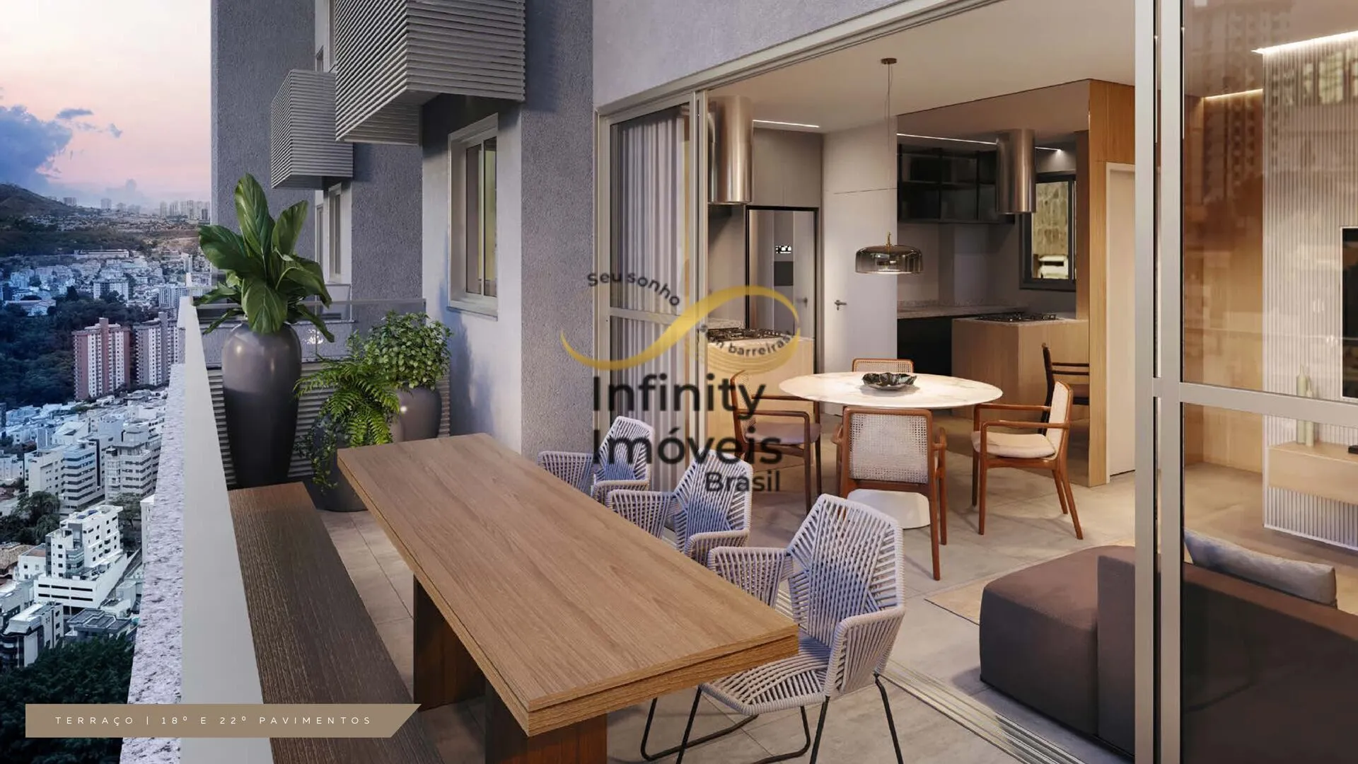 Imagem ONE VIEW - Apartamento à venda no bairro Cidade Jardim - Belo Horizonte/MG