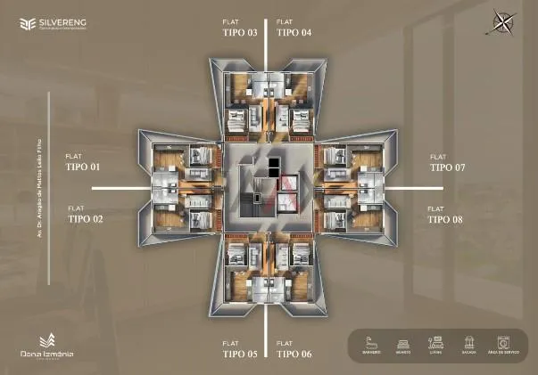 Imagem Dona Izmênia Residence | Studios Modernos em Guarapuava