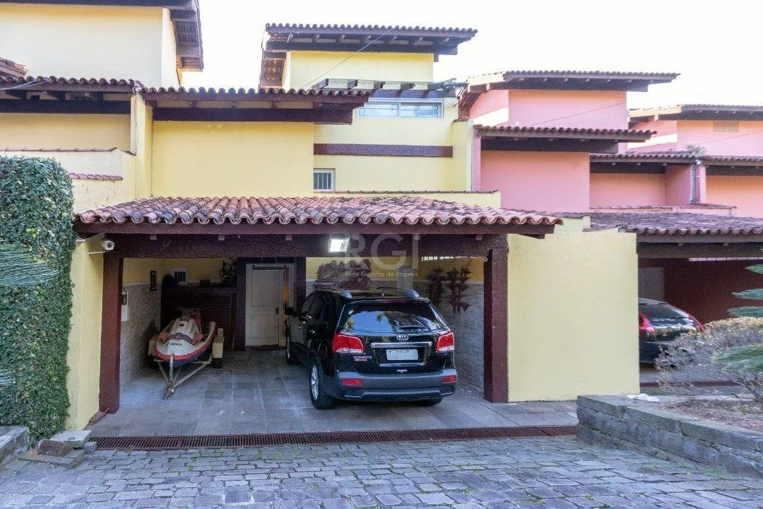 Imagem Casa Condominio para Venda - 381.1m², 4 dormitórios, sendo 2 suites, 4 vagas - Santa Tereza