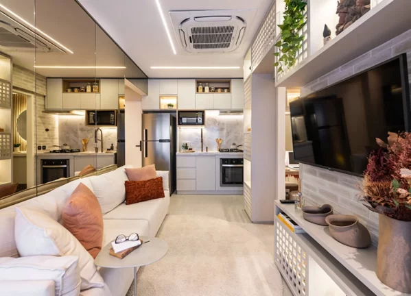 Foto do imóvel Apartamento no Campo Belo com varanda, rooftop com piscina a 700 metros do metrô Eucaliptos!