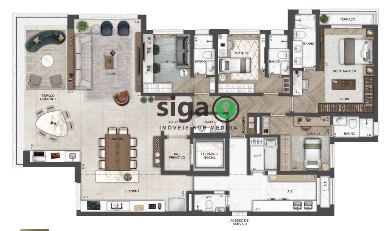 Imagem Terraro Vila Romana: 220m² de alto padrão em localização nobre da Rua Tito, Vila Romana