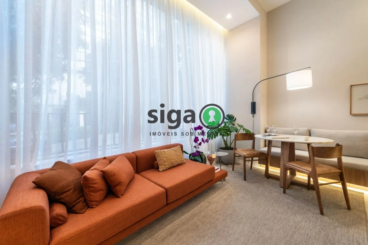 Imagem Studio pé direito 3,70m em um dos endereços mais desejados de São Paulo.