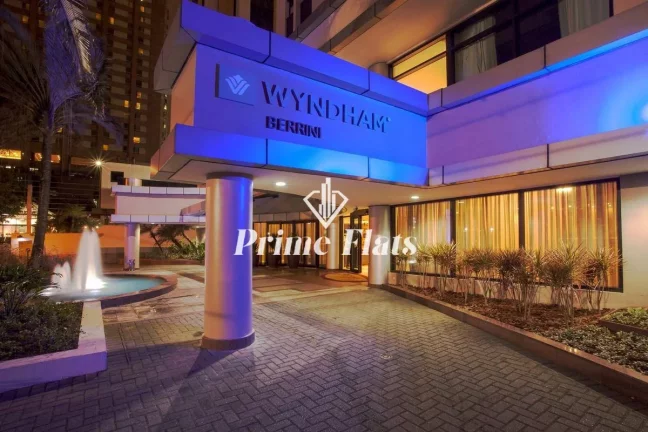 Imagem Flat disponível para venda Wyndham São Paulo Berrini, com 29m², 1 dormitório e 1 vaga