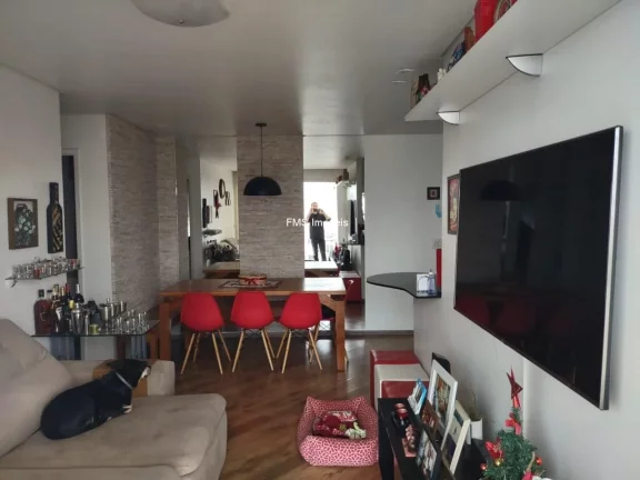 Imagem Apartamento à venda: 2 quartos, 1 suíte, 1 sala, 2 vagas no Ipiranga, São Paulo-SP - 63m² de área!