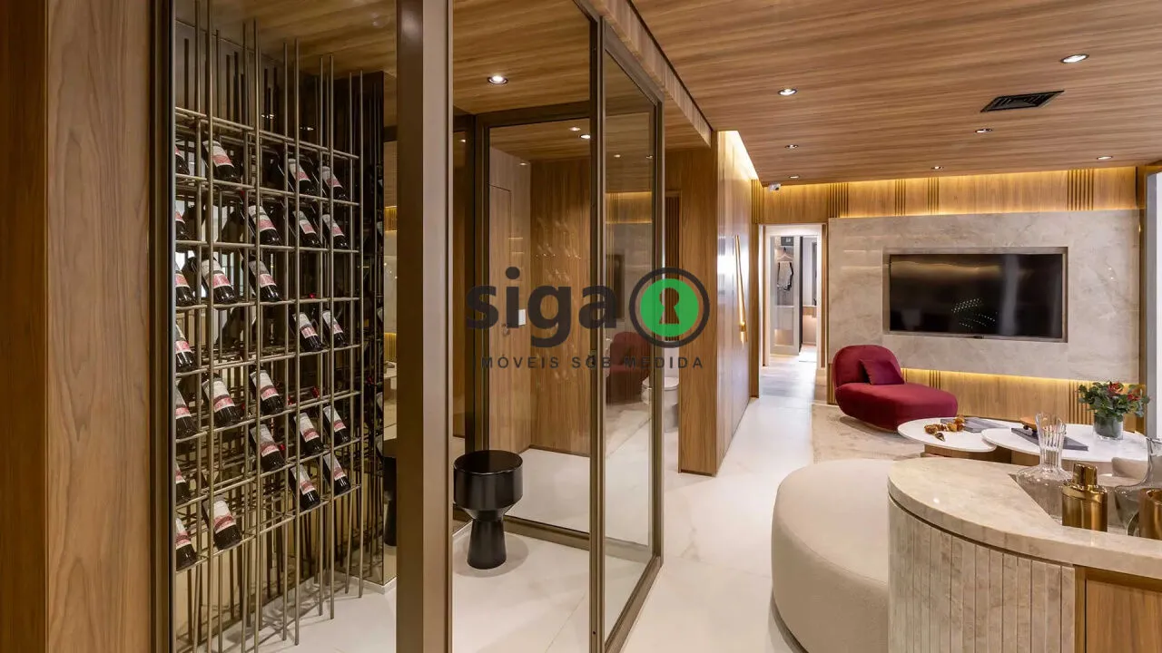 Imagem Apartamento à venda no Brooklin ? 138m², 3 quartos, 2 vagas , Quadra de Tênis!