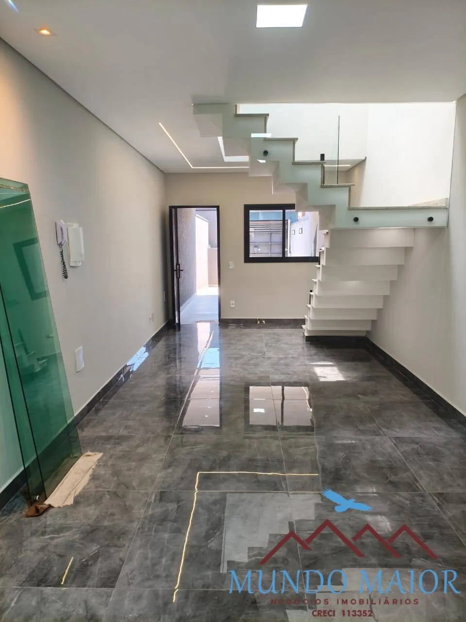 Imagem SOBRADO NOVO DE LUXO 150m² Pé Direito Duplo Acabamento Premium Oratorio !!