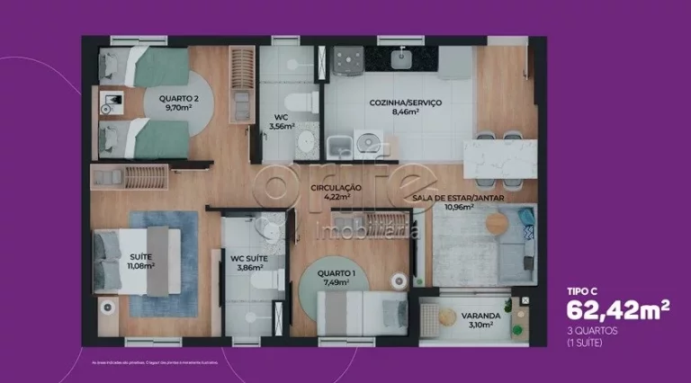 Imagem MLAR KENNEDY - APARTAMENTOS NO PRESIDENTE KENNEDY EM FORTALEZA/CE Felicidade é chamar a sua casa de...