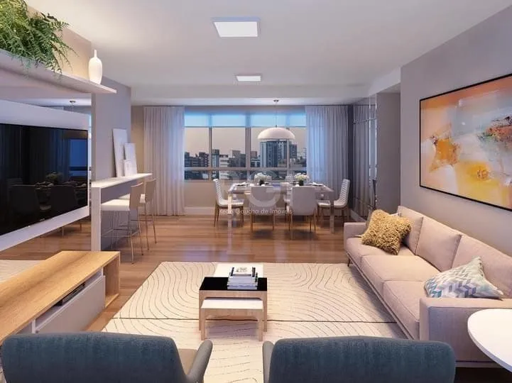 Imagem Apartamento 2 dormitórios com duas suítes ,lavabo e vaga coberta próximo ao Parcão