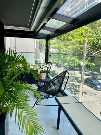 Imagem Apartamento de Luxo no Leblon: 2 Quartos, 1 Suíte, 2 Salas, 1 Vaga - Temporada para 4 Pessoas, perto da Praia - RJ