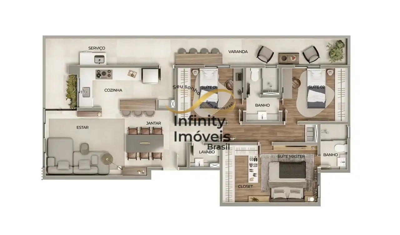Imagem Apartamento à venda no bairro Luxemburgo - Belo Horizonte/MG