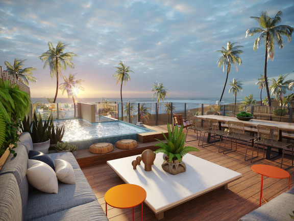 Imagem Apartamento com 2 Quartos à Venda, 62 m² em Praia Muro Alto - Ipojuca