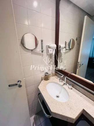 Imagem Flat disponível para locação no Meliá Ibirapuera, com 26m², 1 dormitório e 1 vaga