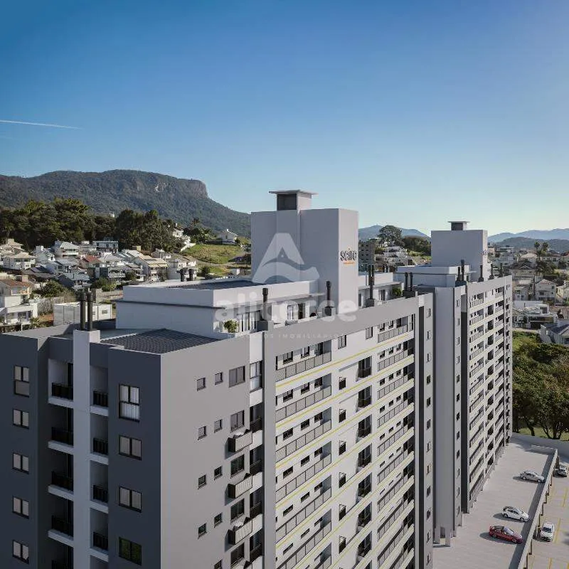 Imagem Apartamento em construção, 2 dormitórios com suíte na Pedra Branca - Palhoça - SC