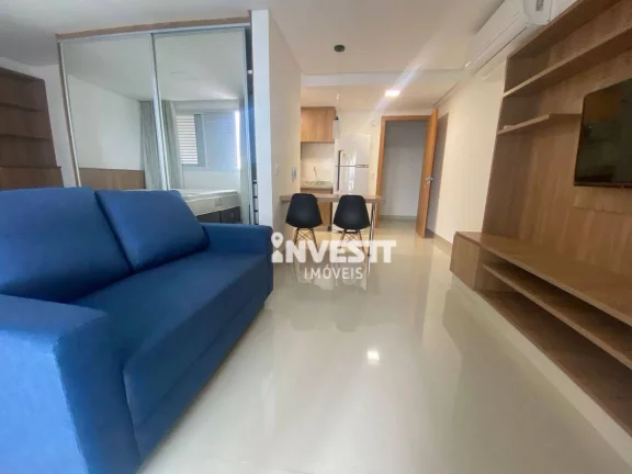 Imagem Apartamento com 1 dormitório para alugar, 45 m² - Setor Oeste - Goiânia/GO