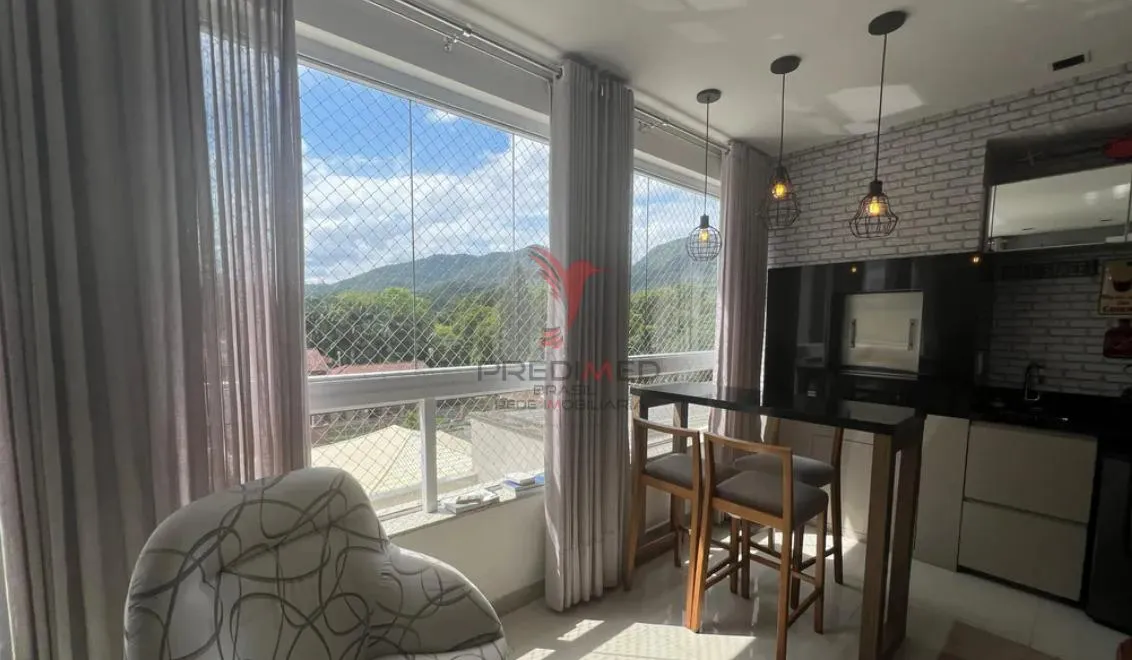 Imagem Apartamento semi mobiliado no centro de Jaraguá do Sul