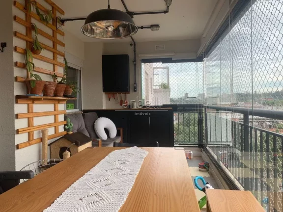 Imagem Apartamento com 91M², 3 dormitórios sendo 1 suíte, cozinha americana, espaço gourmet, escritóri...