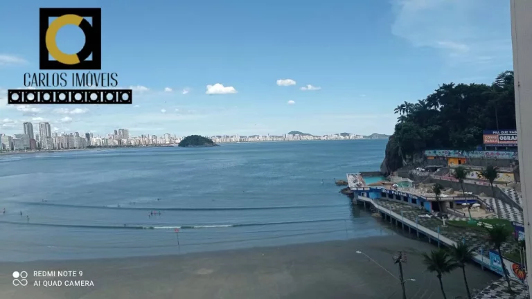 Imagem Apartamento com vista mar no Ilha Porchat em São Vicente