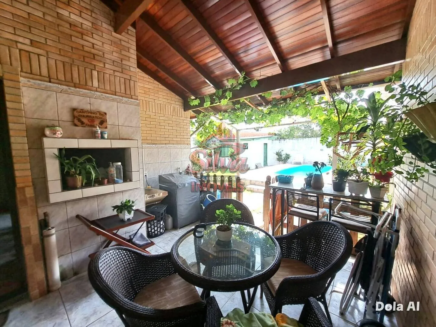 Imagem C410 |Casa 3 dormitórios com piscina a 900m do mar - Presidente