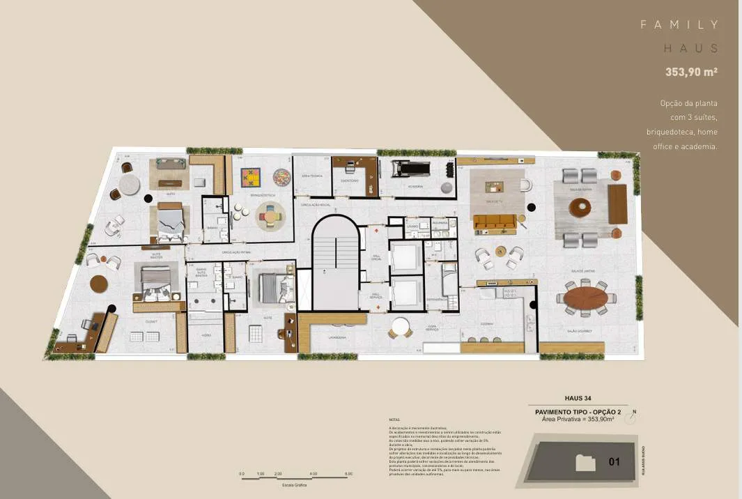 Imagem Haus 34 Botafogo | Casas Suspensas 353m² | Rua Assis Bueno 34