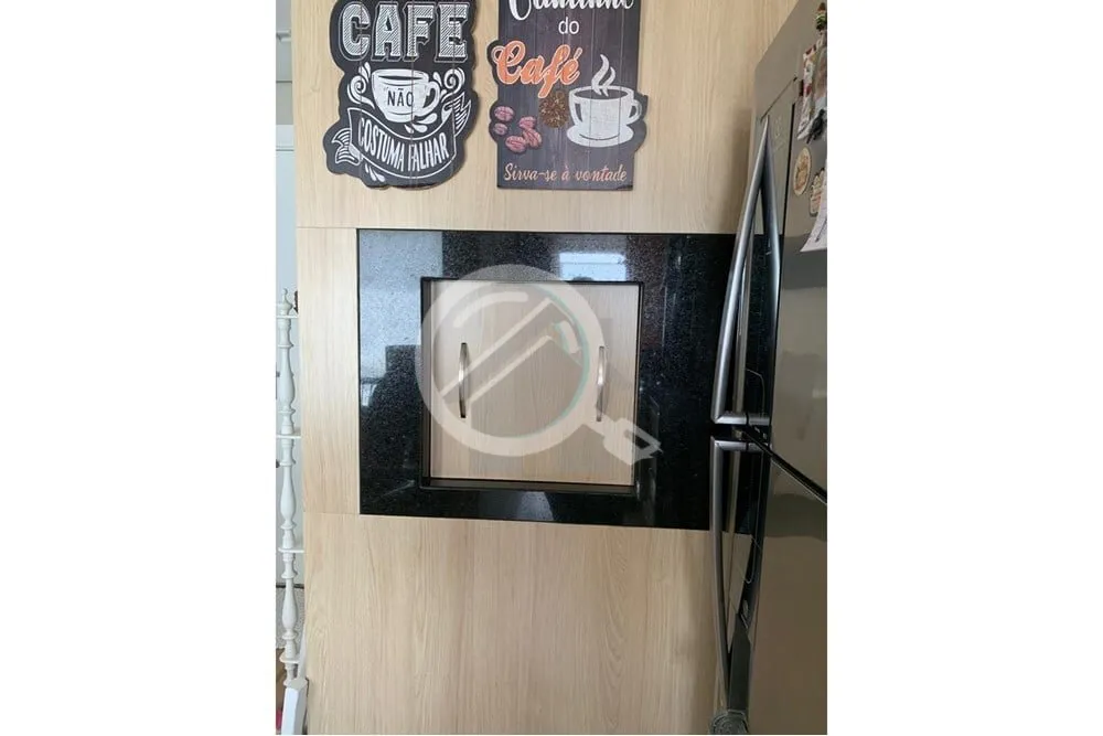 Imagem Apartamento com 02 quartos (01 suíte), living, cozinha com churrasqueira, área de serviço e vaga ...