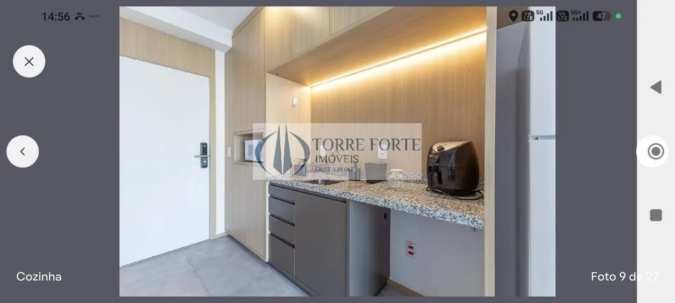 Imagem Lindo apartamento mobiliado, 25 m², bem localizado na Vl. Nova Conceição