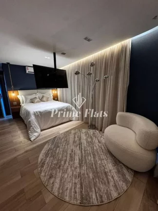 Imagem Flat disponível para locação no Cyrela by Pininfarina, com 49m², 1 dormitório e 1 vaga