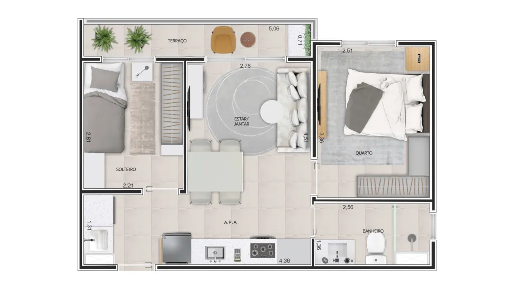 Imagem Laris Buriti - Apartamento à venda no bairro Vila Parque Jabaquara - São Paulo/SP