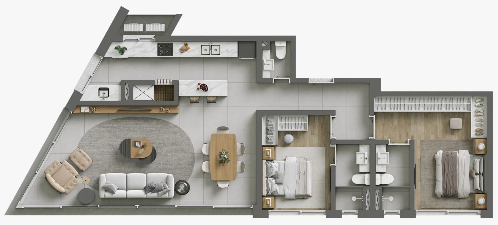 Imagem Apartamento à venda em Torres, Centro, com 3 quartos, 83m2