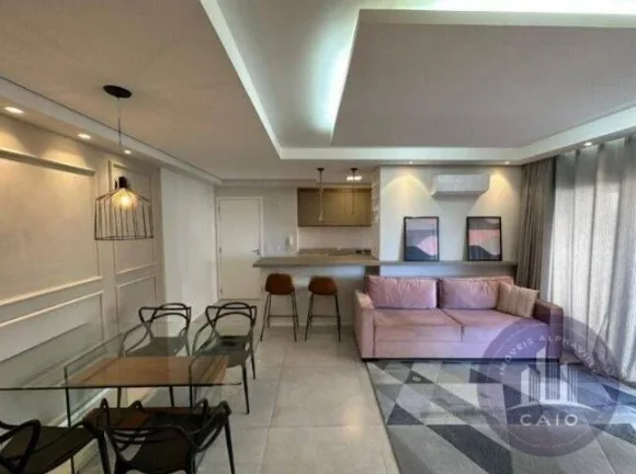 Imagem Alpha Park | Apartamento 76m², 2 dorms, 1 suite, mobiliado | R$ 1.150.000