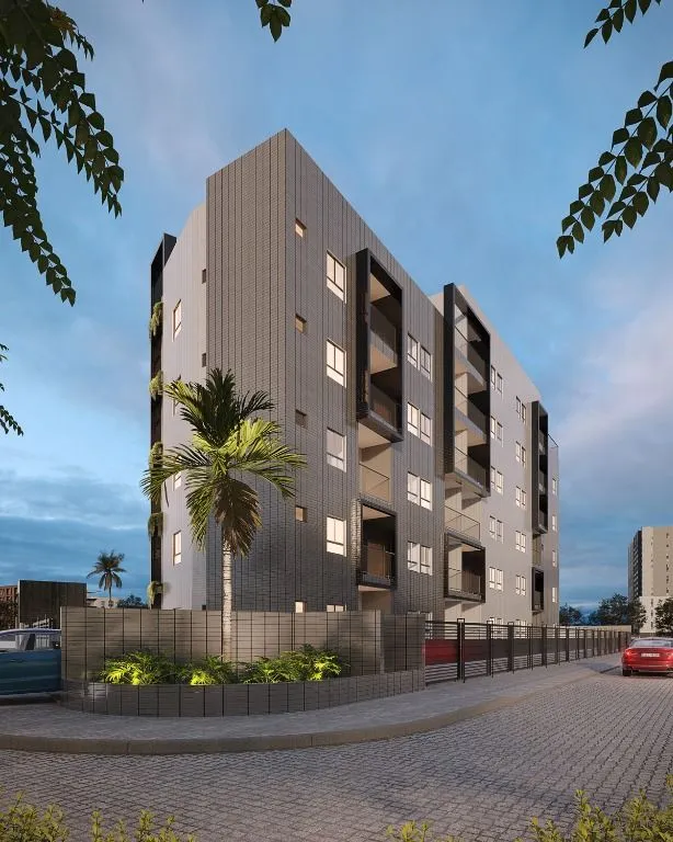 Imagem Apartamento com 2 dormitórios à venda, 51 m² por R$ 349.995,00 - Ponta de Campina - Cabedelo/PB