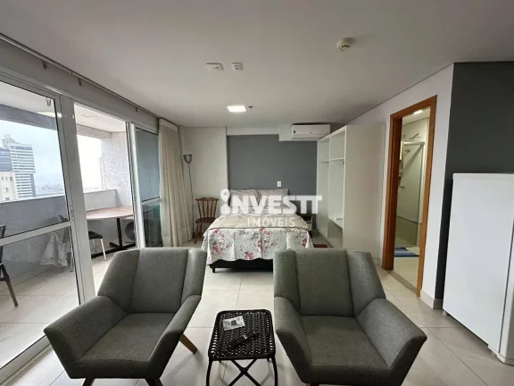 Imagem Flat com 1 dormitório à venda, 40 m² por R$ 494.000,00 - Jardim Goiás - Goiânia/GO