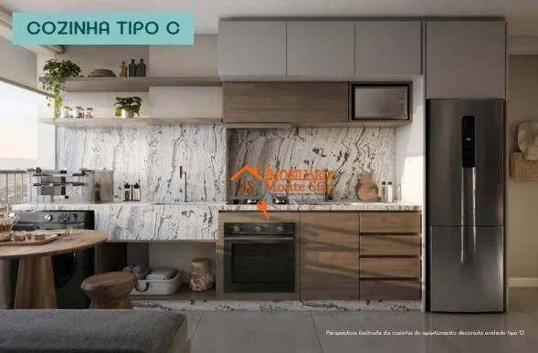 Imagem Apartamento com 2 dormitórios à venda, 39 m² por R$ 321.759,74 - Vila Endres - Guarulhos/SP