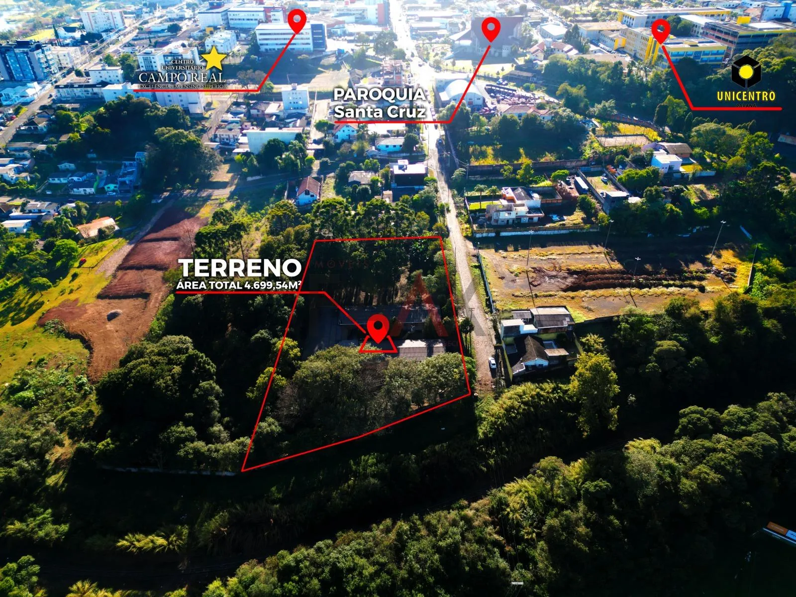 Imagem Terreno para investir com excelente localização, SANTA CRUZ, GUARAPUAVA - PR