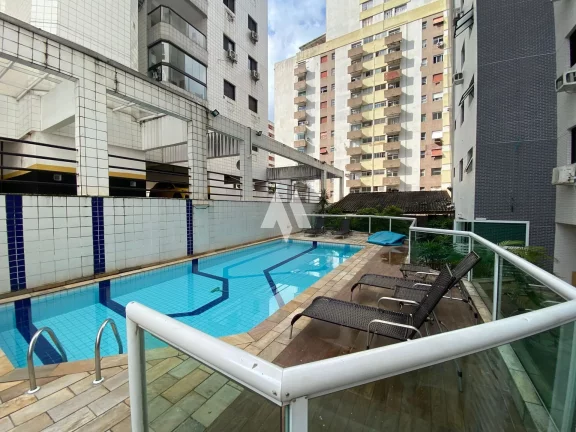 Imagem Apartamento 2 dormitórios, com vaga e lazer no prédio.Quadra da praia do Itararé, São Vicente/SP