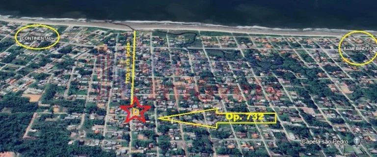Imagem Excelente Terreno de Esquina Murado com 488 m²