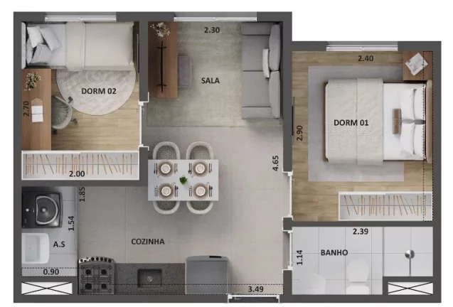 Imagem Apartamento à venda no bairro Mooca - São Paulo/SP