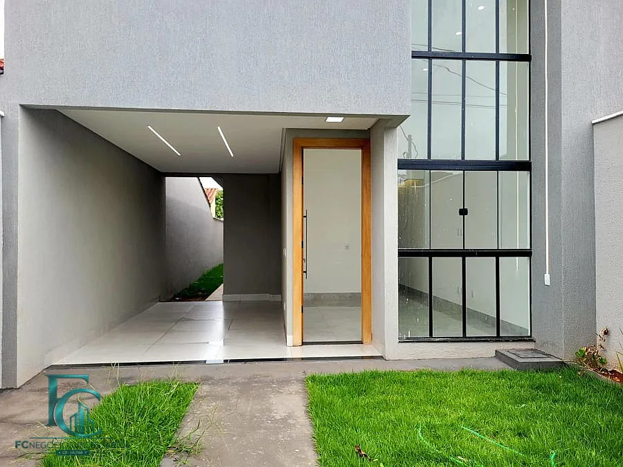 Foto do imóvel Linda casa á venda no setor vera cruz - Aparecida em Rua H 154