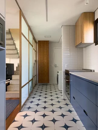Imagem Lindo Apartamento Duplex reformado no Portal do Morumbi. Conceito moderno com 2 suítes e Vista Livre